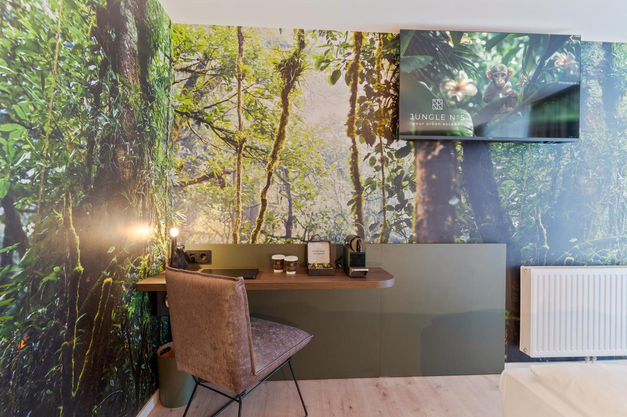 Jungle No5 Boutique Hotel - Stuttgart City-Center Ngoại thất bức ảnh